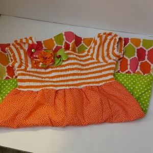 Rare editions size 7 little girls dress